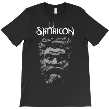 Най-ДОБРЕ КУПИ Тъмна тениска Satyricon Black Statue Music Любовник Премиум-клас S-5XL