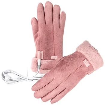 1 комплект зимни грелок за ръце Ски топлинни ръкавици Зимни топлинни ръкавици Електрически топли ръкавици