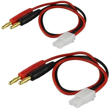 2 опаковки Радиоуправляемого Кабел Tamiya Конектор за Зарядно кабел с конектор тип 