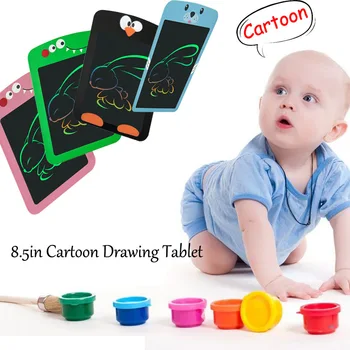 8,5 Cartoony LCD таблет за писане Детска Магическа Дъска, Дигитална Дъска за рисуване, Тетрадка за рисуване Мозъчна игра на Детски Играчки е най-Добрият подарък за момичета