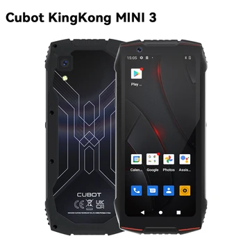 Cubot KingKong MINI 3, Android 12, Хелио G85, Восьмиядерный, 4,5-инчов мини-екран, 6 + GB 128 GB, 4G с две SIM-карти, NFC, Водоустойчив