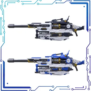 QIANQIU SHANG 1/100 1/144 Тежкотоварни взрывомагнитный рельсотрон Комплект аксесоари за оръжия в събирането на Пластмасови модели играчки в подарък