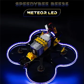 SpeedyBee Bee35 Meteor LED Безжична Светлинна лента С Гъвкава Конфигурация Дължина 785 мм за 2,5-3,5-инчови FPV Cinewhoops