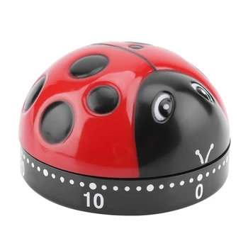 X37E Кухненски Таймер за Готвене alarm clock Механичен Инструмент за Обратно Отброяване за Изпичане Таймер за 1 Час
