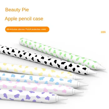 Висококачествен Силиконов Държач за химикалки Ipad за Apple Pencil Case 2nd с ультратонкой Неплъзгащи защитна обвивка Ярки цветове