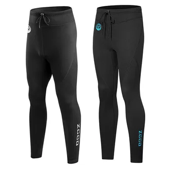 Изолирана водолазни панталони с дебелина 1,5 мм, двойни водолазни панталони за мъже и жени, зимни плувни панталони за сърфиране в паруснике