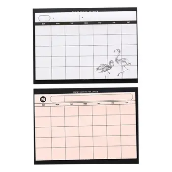 Календар Стенен Планер Месечно Подвесное Планиране На Офис Хартия График На Дневен Ред Година На Совалка