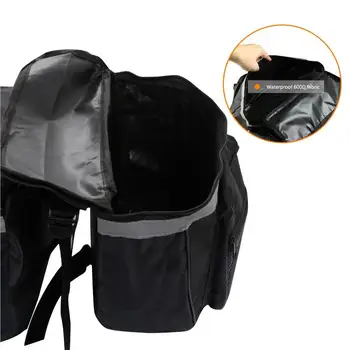 Колоездене кошници Светоотражающая чанта-переноска Окото Подвижна стойка за съхранение на багаж Голям капацитет Колоездене на открито