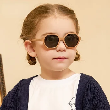 Нови детски очила от 0 до 3 години, модни поляризация детски слънчеви очила с защита от uv, детски слънчеви очила, подпори за фотосесия