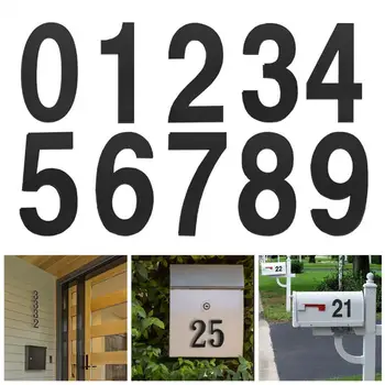 Номер На Вратата На Дома Си, Без Перфорация На Номер Адреси Градински Врати
