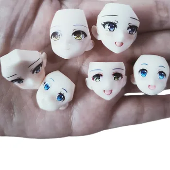 Оригиналното качество на 1/6 Размер Beauty Момиче Кукла Face Cover САМ за обличане на кукли, грим, монтаж куклено части, аксесоари за лице от аниме