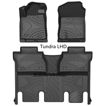 Подложки Tundra за Toyota Tundra TRD PRO SR5 Водоустойчив Авто килим За всички сезони стайлинг автомобили Tundra TRD 1794 Постелки за пода