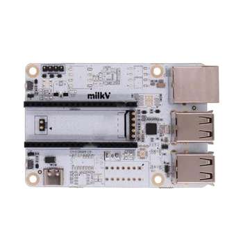 Разширителен модул за Milk V на Linux С RJ-45 Ethernet, USB hub, входен конектор Type-C, Смяна на платка на адаптер