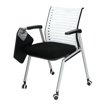 Сгъваем тренировъчен стол с бяла дъска за писане, конферентен стол с маса, лесна модерна офис обучение за учениците