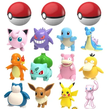 Фигурка Pokemon EEVEE MEWTWO PSYDUCK Pokémon Pokeball Топката Пикачу си САМ 