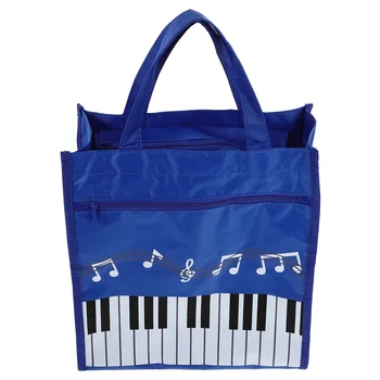 Чанта за ноти, преносима чанта-тоут, чанта за съхранение на музикални книги, дамска чанта с дръжка