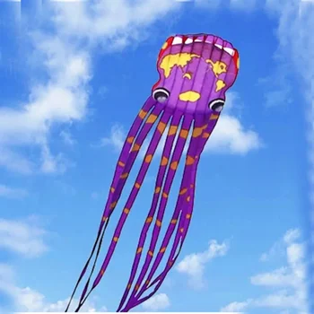 безплатна доставка на 28 м Козирог октопод въздушен кайт, плаващи под мек въздушен змии Weifang въздушен змии фабрика, разходка по небето надуваеми играчки хвърчила за деца